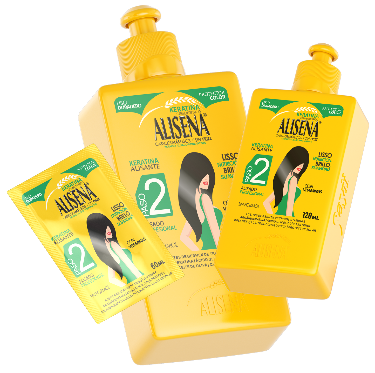 Sayii Keratina Alisena 120 ML Alisado por 6 meses y control del frizz