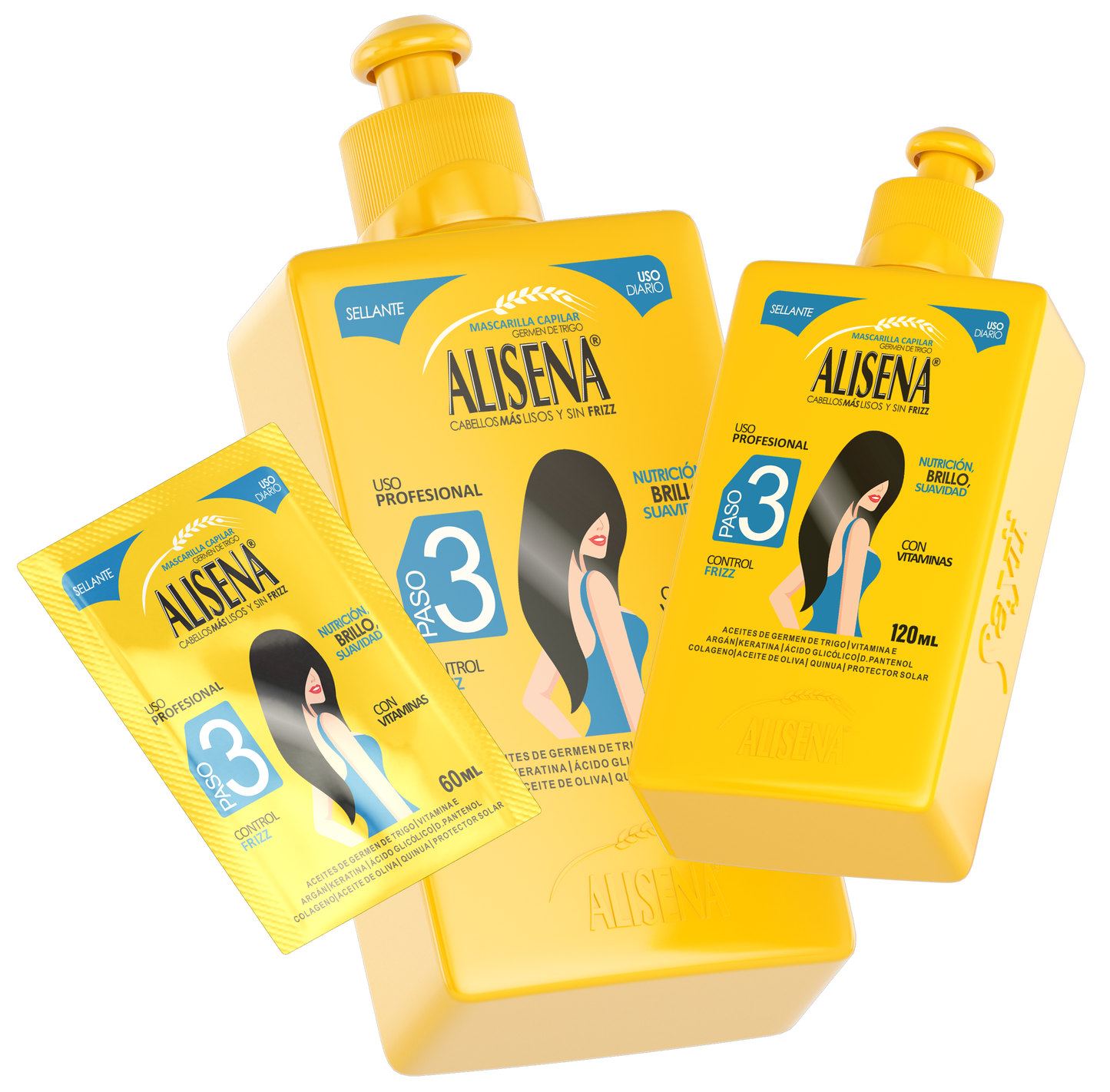 Sayii Keratina Alisena 120 ML Alisado por 6 meses y control del frizz